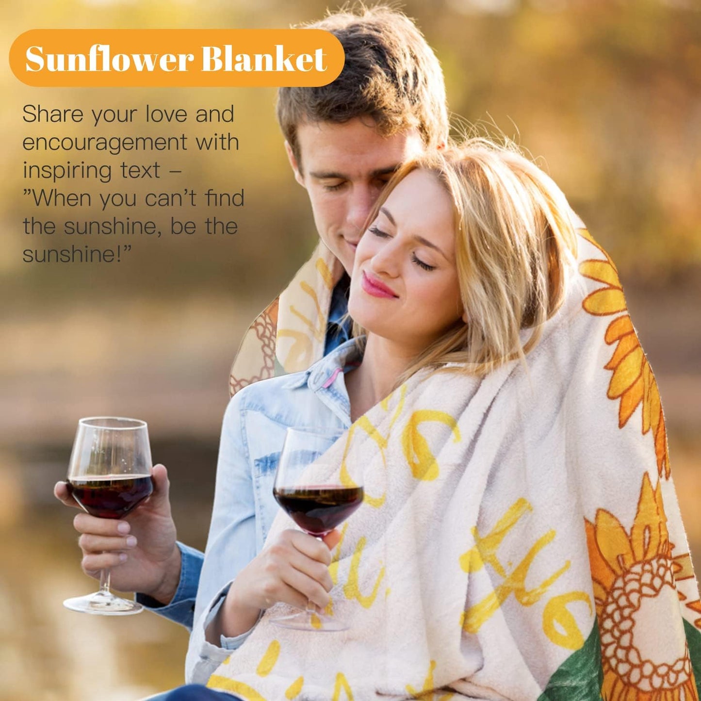 Birthday Gifts for Women, Sunflower Gifts Sending Sunshine Christmas Gifts, Get Well Soon Gifts Basket Care Package Unique Relaxation Gifts Box for Thinking of You Her Sister Best Friend