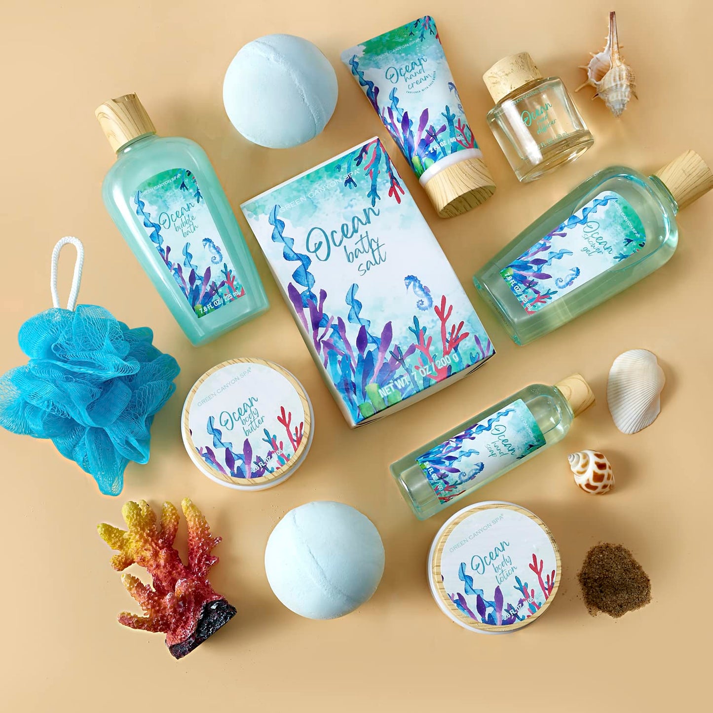 Gifts Baskets for Women, Christmas Bath Sets for Women Gift, 12Pcs Lavender Spa Kit Includes Bath Bomb, Body Lotion, Body Wash, Spa Basket for Men, Gifts for Birthday Christmas